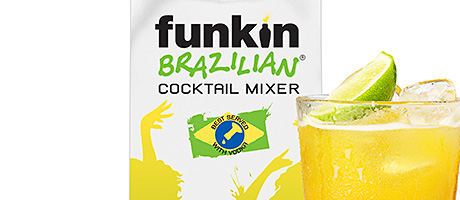 The new Funkin Brazilian cocktail mix.