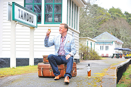 TV personality and drinks writer Olly Smith hosted a tasting of the new malt.