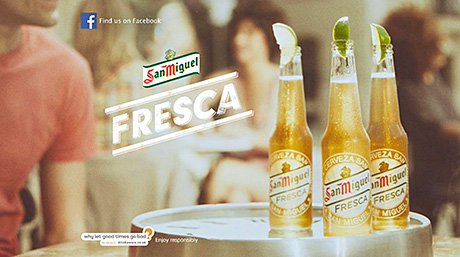The new San Miguel Fresca ad is set in a Spanish bar where ‘time is of no concern’.