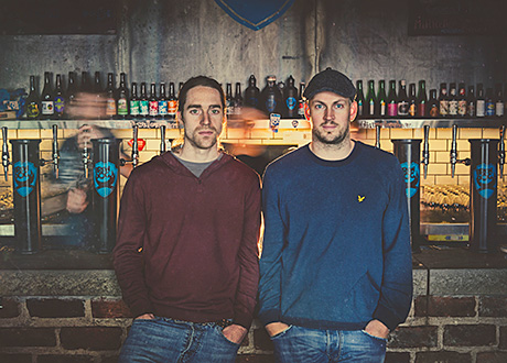 Raising the bar: Brewdog founders Martin Dickie (left) and James Watt.