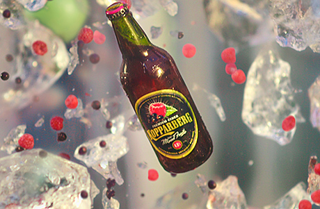 Feeling fruity: the new Kopparberg ad focuses on the ingredients and refreshment of the cider.