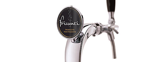 On tap: sparkling wine and Prosecco.