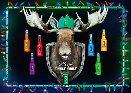 • The WKD on-trade Christmas activity will give pub customers the chance to win moose hats.