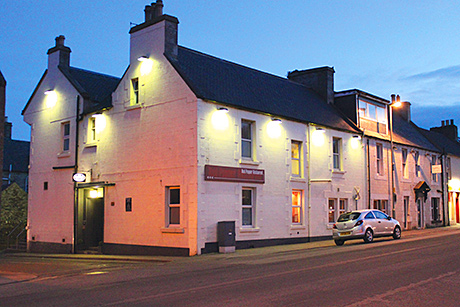 • The Holburn Hotel attracts tourists and locals.