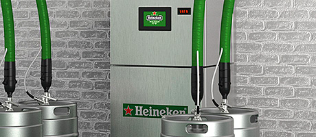 • Heineken claims that its new SmartDispense range delivers quality pints and reduces energy costs and wastage.