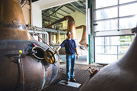 • Two new copper stills were installed at Diageo’s Linkwood distillery.