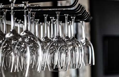 Top glass: using correct and well-maintained glassware can have a major impact on business.