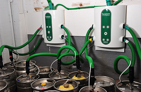 • SmartDispense is said to reduce beer wastage, the frequency of line cleaning and energy bills.