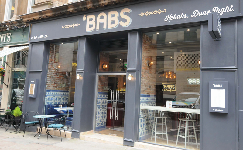 Located on Glasgow’s West Nile St, ‘Babs has infused Mediterranean style into both its menu and interior. The concept could be rolled out to more venues by owners the Avdylis.