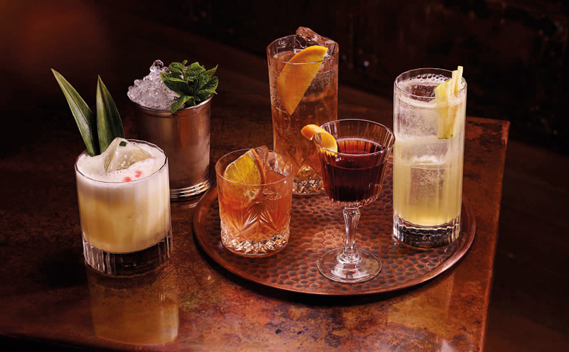 Cocktails continue to prove popular.