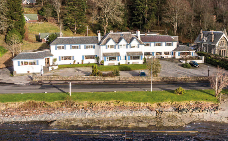 The Four Seasons Hotel in St Fillans