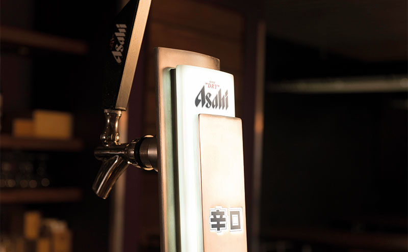 Asahi will be positioned alongside Peroni in bars and pubs, according to its parent firm.