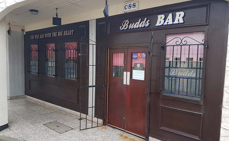 You’ve got a friend in me: Budds Bar is said to be known for its friendly atmosphere