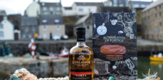 Perfect partners: smoked salmon has been infused with Glenglassaugh’s Torfa peated malt