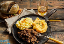 A selection of Scottish food and drink