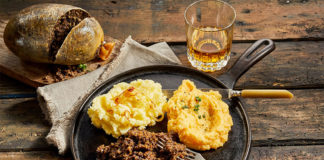 A selection of Scottish food and drink