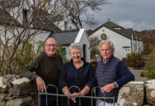 Eddie Spear, Shirley Spear and Gordon Campbell Gray