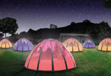 Mixing things up in Edinburgh rooftop-domes