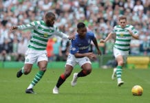 Open goal for bars with festive football christmas-old-firm-game