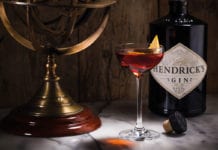 Hendrick's cocktail