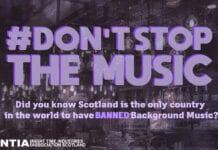 Dont Stop the Music campagin poster