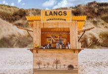 Jamaican rum returns to Scottish shores Langs rum shack beach Scotland