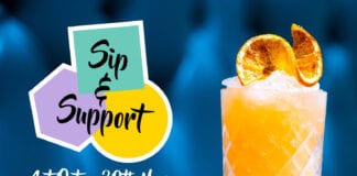 Sip and Support campaign advert