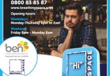 The Ben partners with Breathing Space