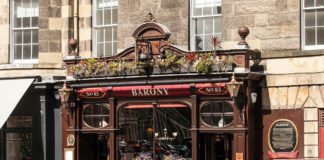 The Barony Bar in Edinburgh