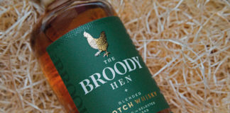 Broody Hen scotch whisky bottle