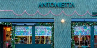 Exterior of antionetta restaurant