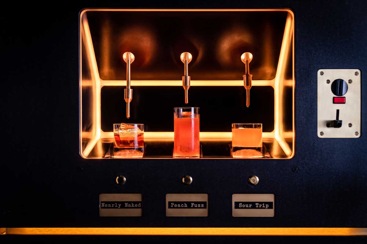 the Alchemist cocktail making dispenser
