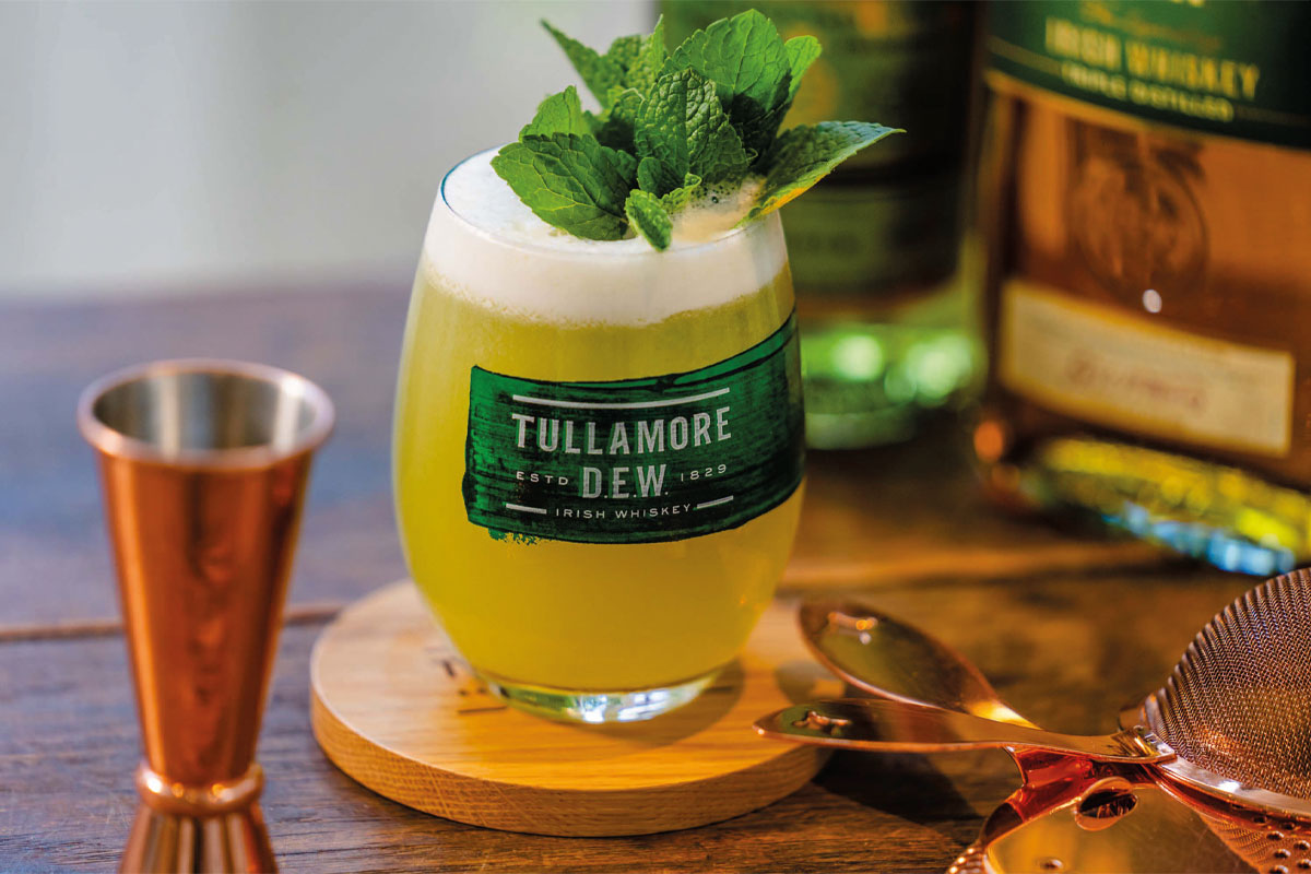 glass of Tullamore DEW