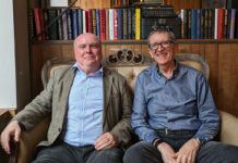 Marco Giannasi creating a book about Glasgow’s restaurant scene