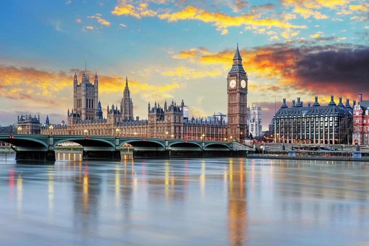 The Houses of Parliament, Westminster