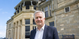 Michael Davern, the new general manager of Seaton House in St Andrews