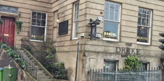 A traditional Glasgow building that's been converted to a pub/ restaurant