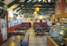 Own an iconic Italian business in the shadow of the Wallace Monument A traditional Scots-Italian diner interior