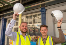 The County Hotel and Discovery Group directors Steven Winton and Jamie MacKinnon.