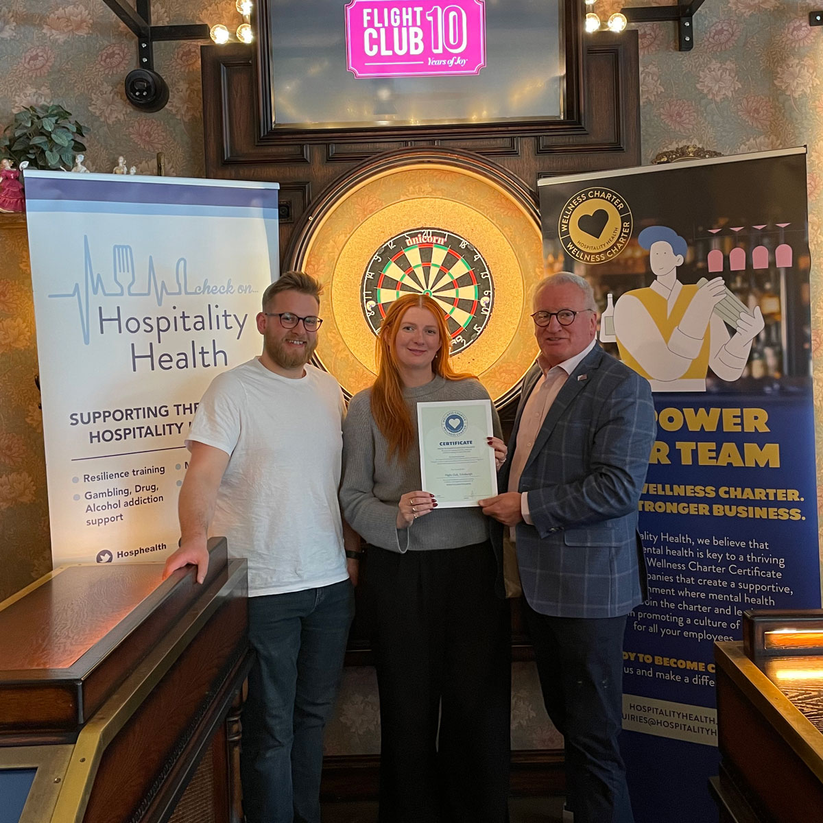 Phoebe Askham and Gordon McIntyre