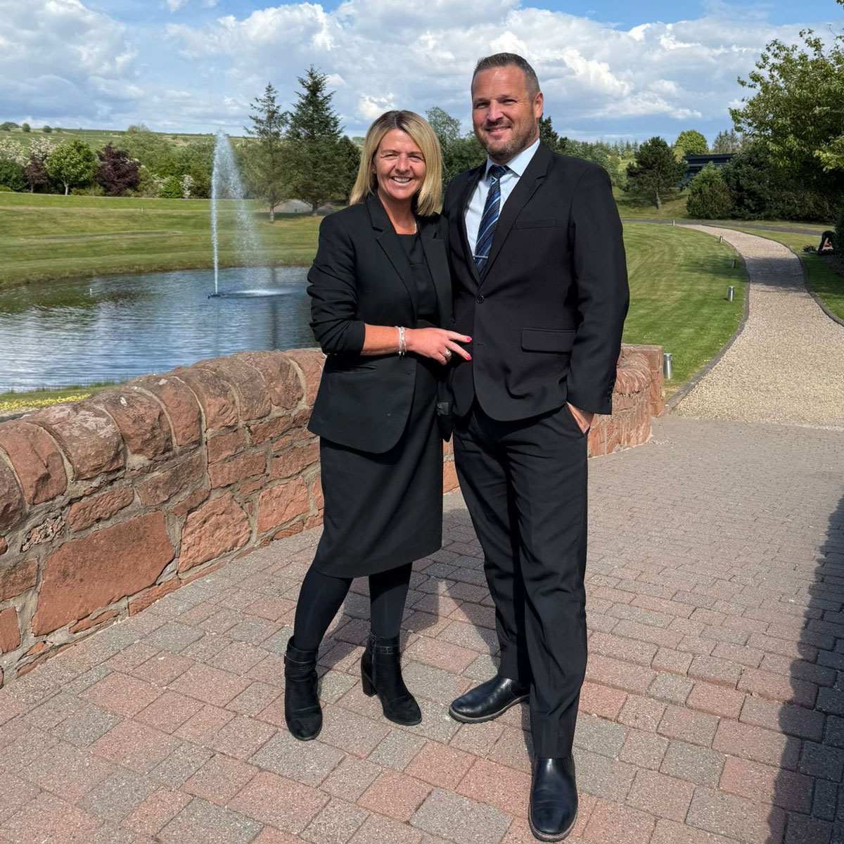 Kevin and Lynsey Hewitson