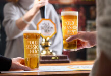 Old Session Hen 3.4% ABV cask ale