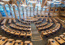 Inside the Scottish Parliament