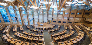 Inside the Scottish Parliament