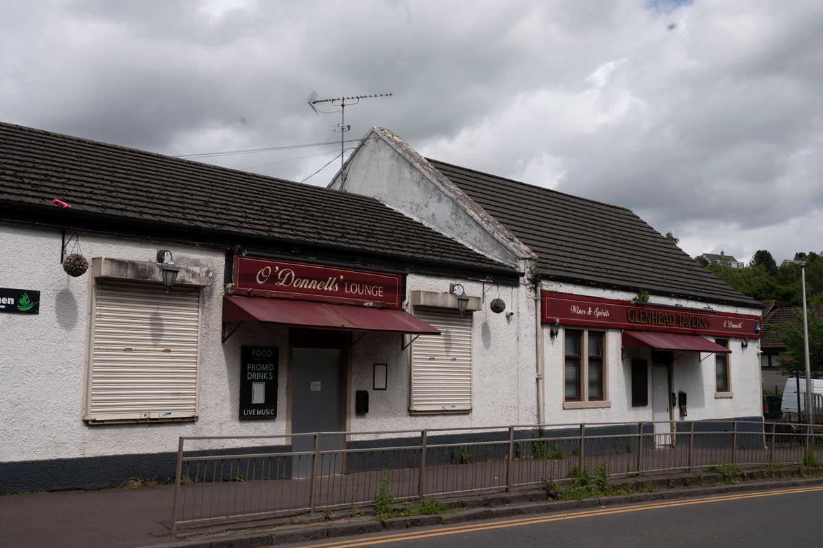 Shuttered pub