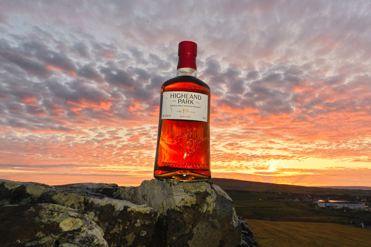 Sherry Skies Highland Park whisky