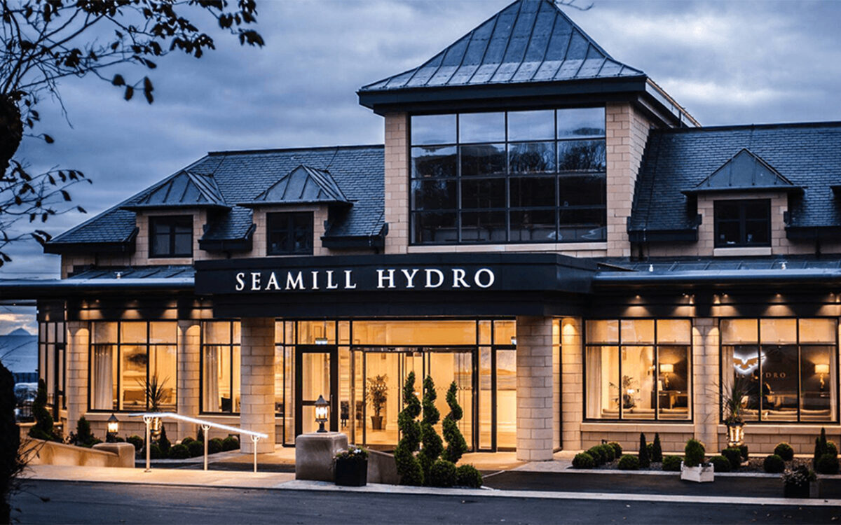 The exterior of the Seamill Hydro Hotel in West Kilbride.