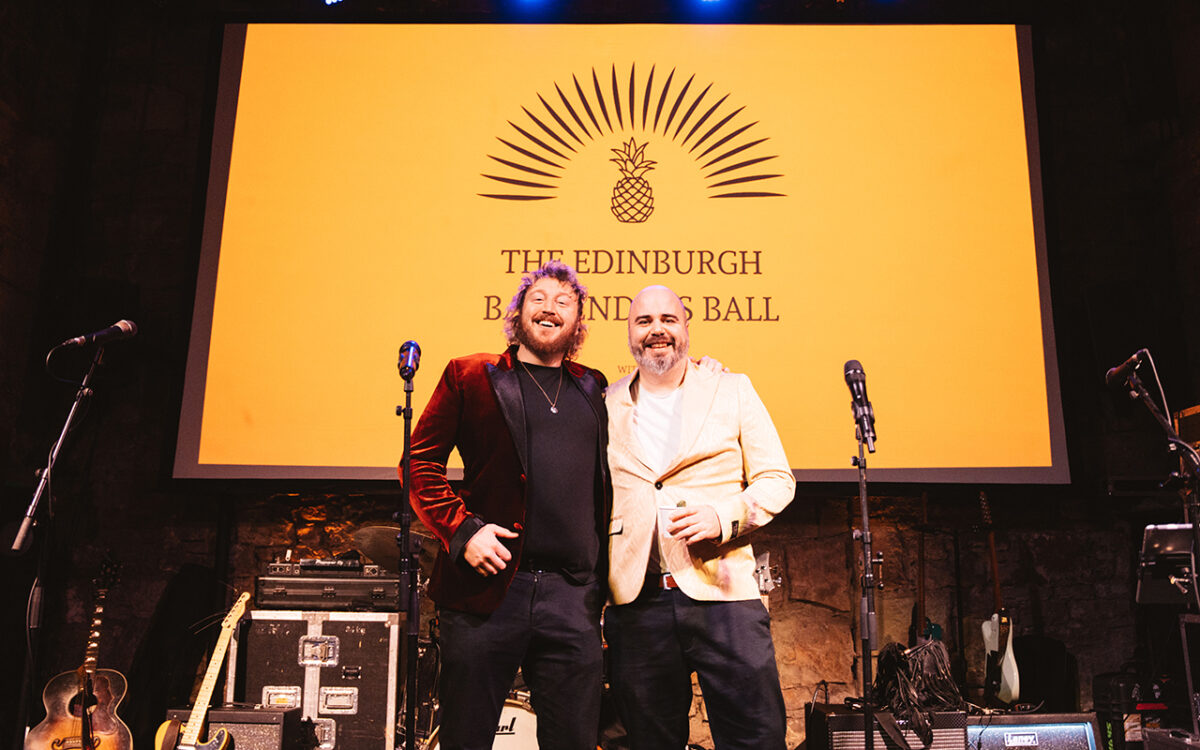 Edinburgh Bar Awards founders Alex Riches and David Smillie.