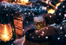 Coors keeps the beer garden vibe alive despite temperature drop