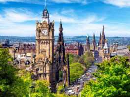 Edinburgh begins charging visitors a 5% levy on overnight stays Edinburgh